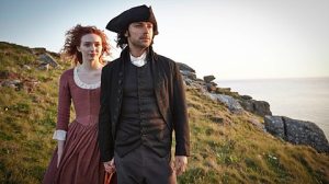 Ross Poldark and serving wench Demelza